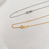 Tiff knot Pearl S925 Necklace