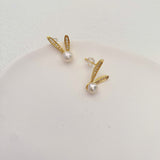 Rabbit Pearls Earrings