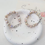 Fantasy Lilies Baroque Pearls Bracelet