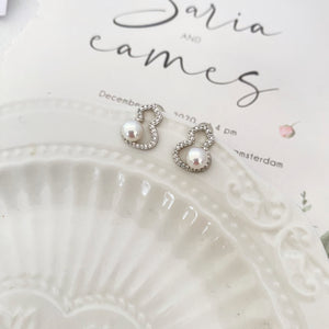 Gourd Pearls Earrings