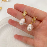 Butterfly Baroque Pearls Earring