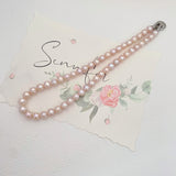 Duo Pink Pearls Necklace