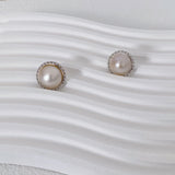 S925 Mabe Pearls Earring