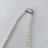 5-5.5mm Bowknot Pearls Necklace