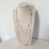 Long Starry Baroque Pearls Necklace