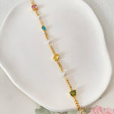 Rainbow Candy Pearls Bracelet