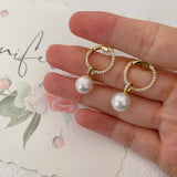 S925 Baroque Pearls Earring