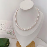 7.5-8 mm Baroque Pearls Necklace