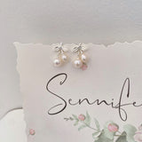 Cheery Pearls Earring