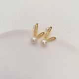 Rabbit Pearls Earrings