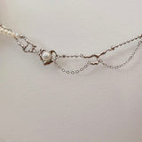 Melt Heart Pearls Bracelet