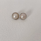 S925 Mabe Pearls Earring