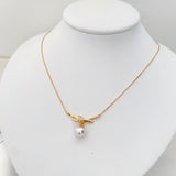 Tiff knot Pearl S925 Necklace