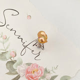 S925 Rose Baroque Pearls Ring