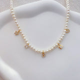 The Fifth Element Pearl Necklace