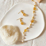 Autumn Fad Pearls Earring