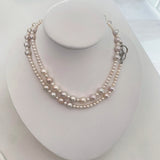 Signature Long Chain Pearls Necklaces