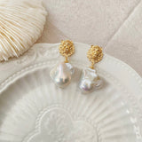 Baroque Pearl Earring No.9