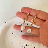 Creek Pearl Earrings