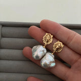 Baroque Pearl Earring No.9