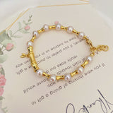 Bamboo Pearls Bracelet