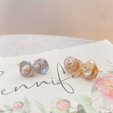 Rose Baroque Pearls Earring