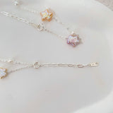 Color Starry Star Pearl Necklace