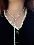 Signature Long Chain Pearls Necklaces