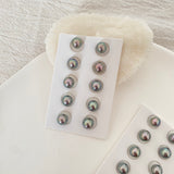 Gray Sea Pearls Earring