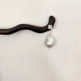 Baroque Pearl Hairpin #2