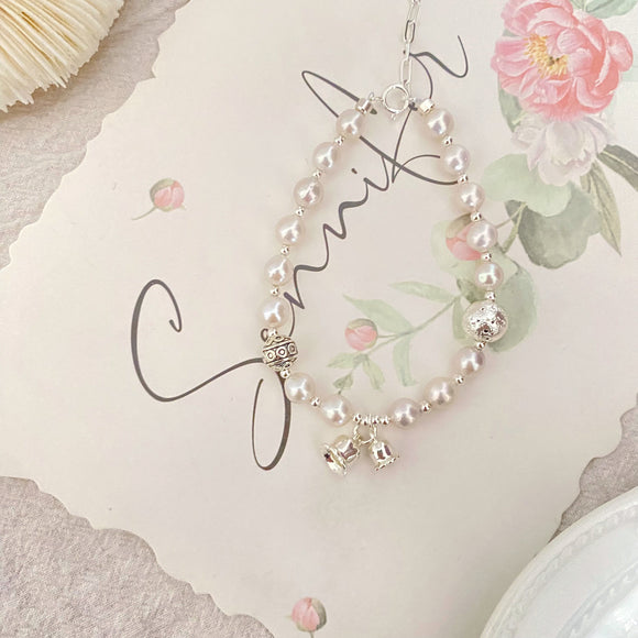 Lily of the Valley Pearls Bracelet