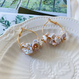 Floral Wreath Earrings