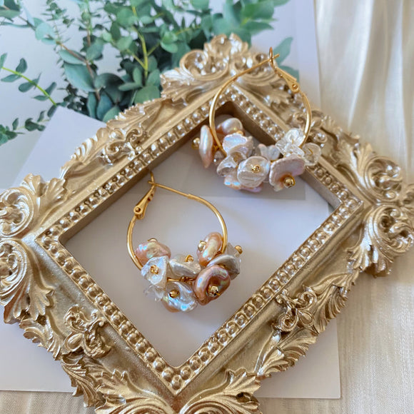 Floral Wreath Earrings