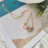 Interlock Pearls Necklaces