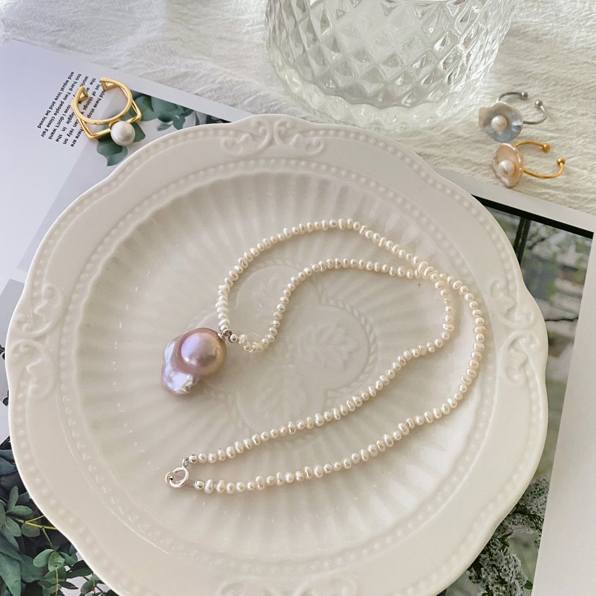 Baroque Pearls Bridal Necklace - Catherine Marche Bespoke Fine Ethical  Jewellery