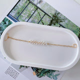 Knit Pearls Bracelets