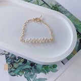 Knit Pearls Bracelets