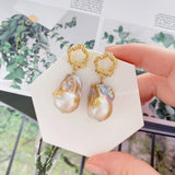 Baroque Pearls Earrings No.1