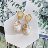 Baroque Pearls Earrings No.1