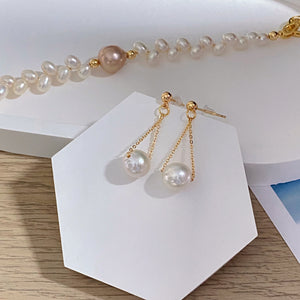 Swing Baroque Pearls Earrings