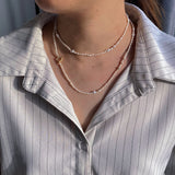 Idun Pearls Necklace / Long Chain