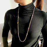 Idun Pearls Necklace / Long Chain