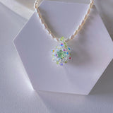 Fay Crystal Pearls Necklaces