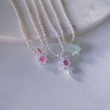 Fay Crystal Pearls Necklaces