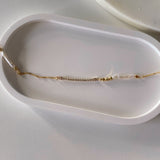 Devon Linear Pearls Necklaces