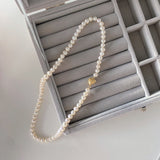 6-6.5mm Grace Heart Oval Pearls Necklaces