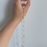 Starry Pearls Long Necklaces