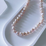 Verdandi Pearl Necklaces - Taro purple