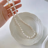 Verdandi Pearl Necklaces - White