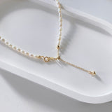 3.5mm Oval Pearls Necklaces